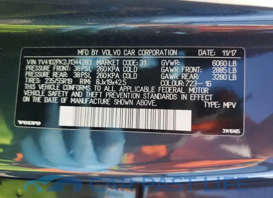 YV4102PK2J1344283# 14