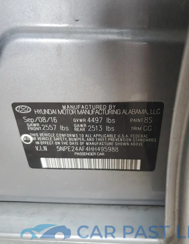 5NPE24AF4HH495988# 12