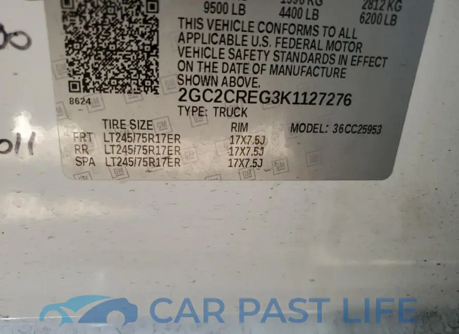 1GT58LE79NF264392# 12