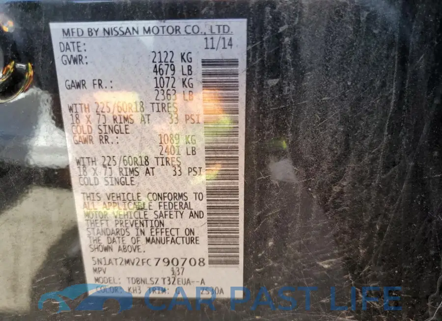 5N1AT2MV2FC790708# 13