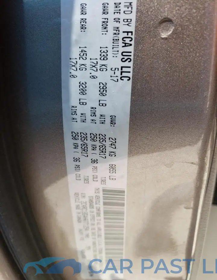 2C4RC1BG4HR771254# 13