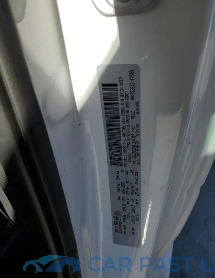 3C6JR6DG2KG507427# 12