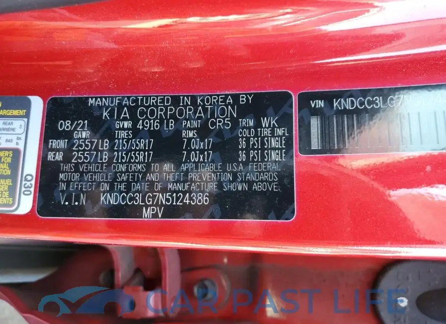 KNDCC3LG7N5124386# 12