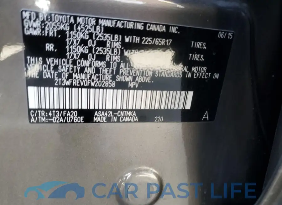 2T3WFREV0FW202858# 12