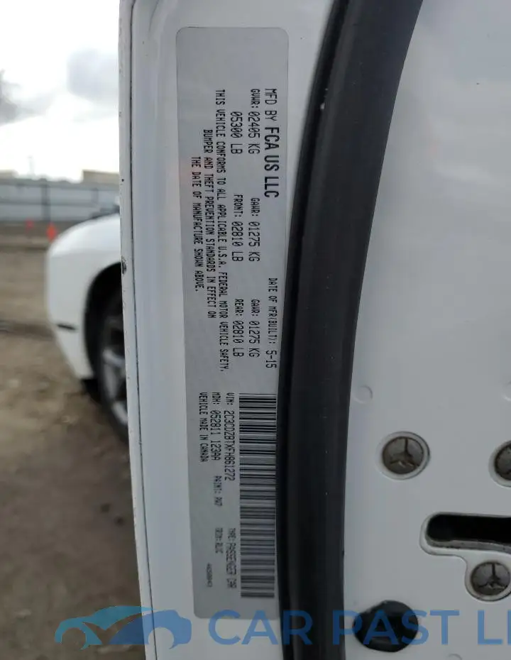 2C3CDZBTXFH861272# 12