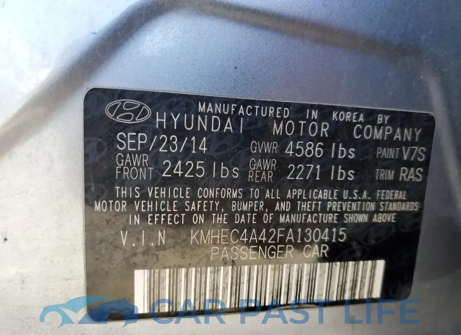 KMHEC4A42FA130415# 13