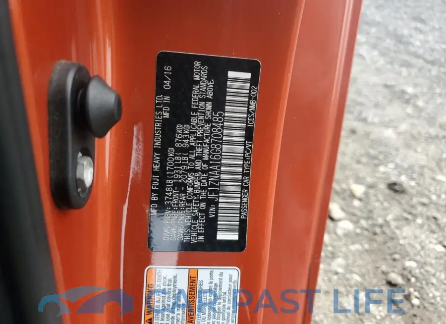 JF1ZNAA16G8708485# 12