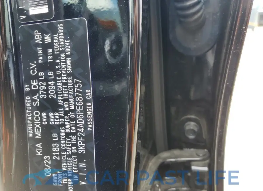 3KPF24AD6PE687757# 12