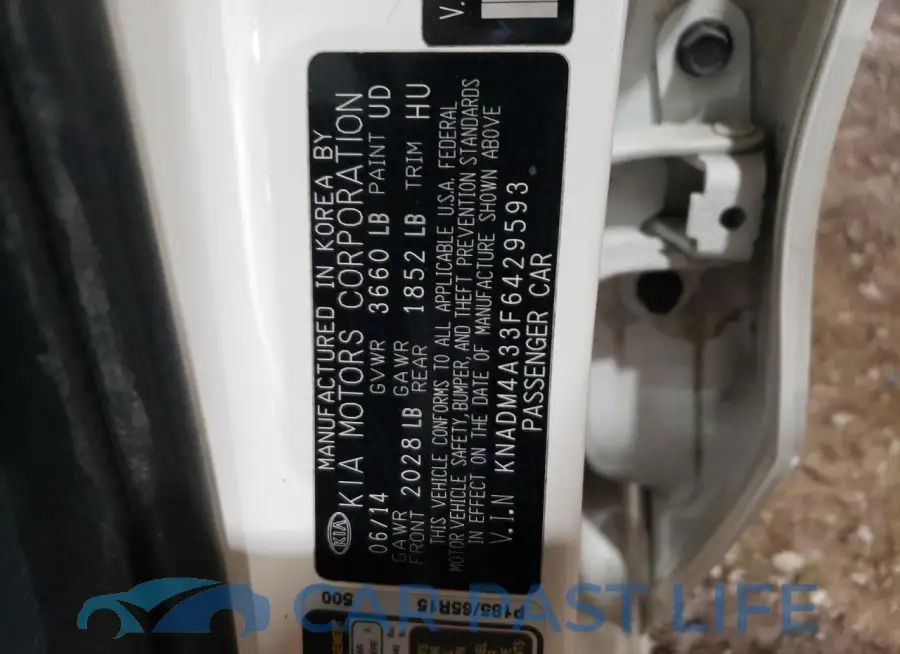 KNADM4A33F6429593# 12