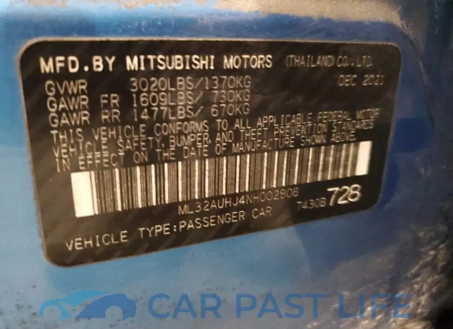 ML32AUHJ4NH002808# 12