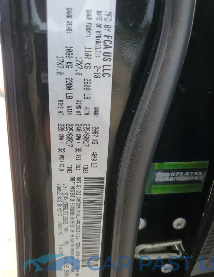 3C4NJDBB6JT315883# 13