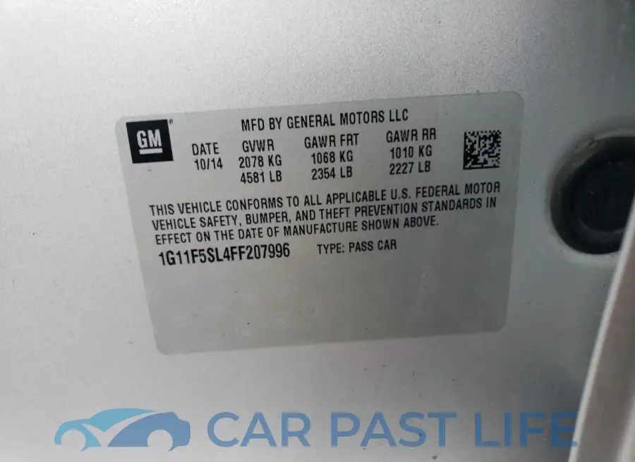 1G11F5SL4FF207996# 12