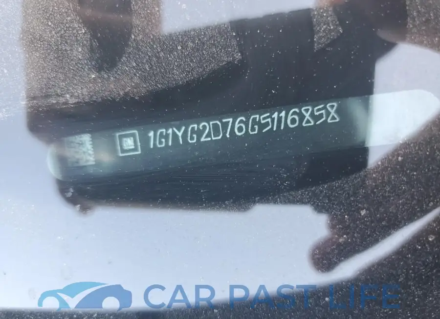 1G1YG2D76G5116858# 12