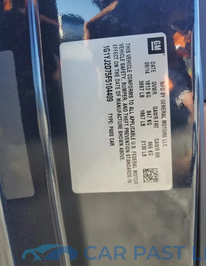 1G1YJ2D75F5104409# 12