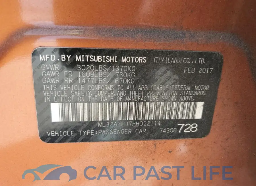 ML32A3HJ7HH022114# 12