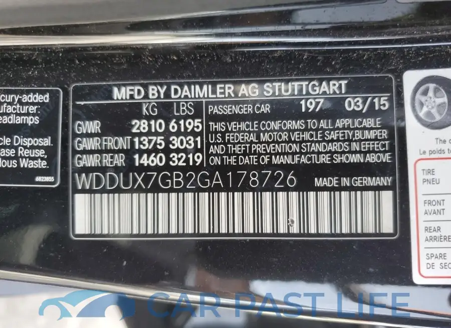 WDDUX7GB2GA178726# 12