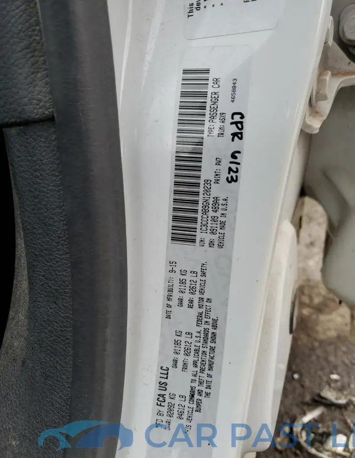 1C3CCCAB9GN120239# 13