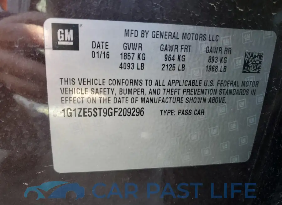 1G1ZE5ST9GF209296# 12