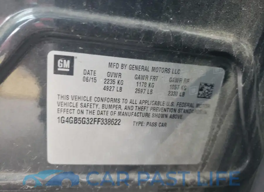 1G4GB5G32FF338622# 12
