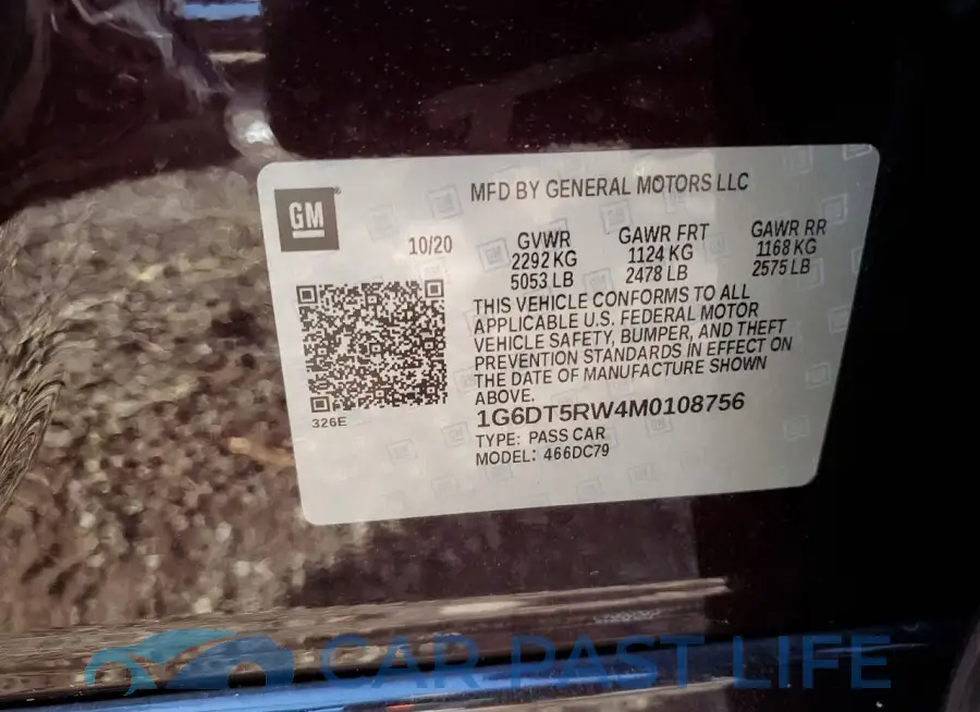 1G6DT5RW4M0108756# 13