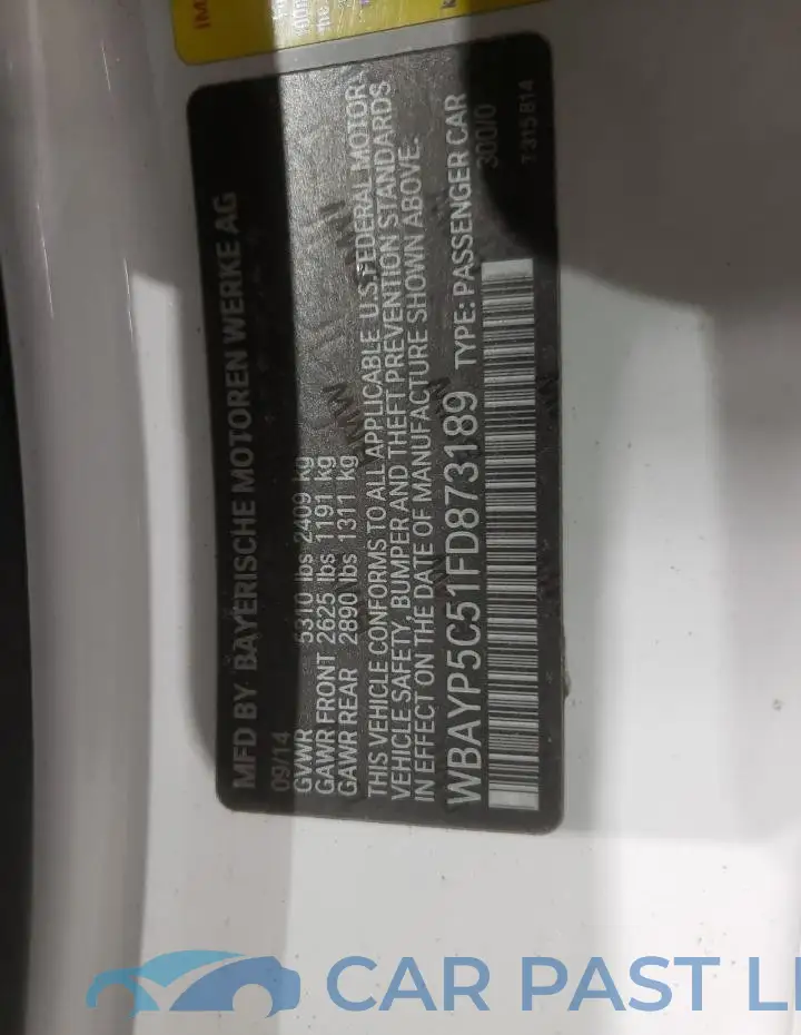WBAYP5C51FD873189# 12