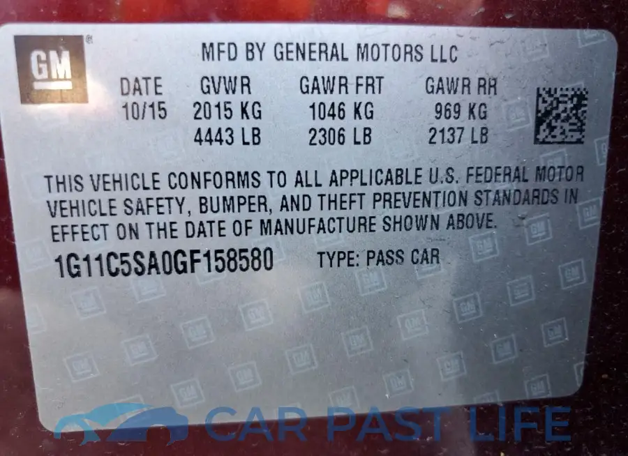 1G11C5SA0GF158580# 13