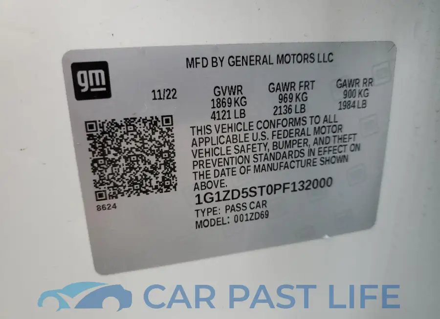 1G1ZD5ST0PF132000# 12