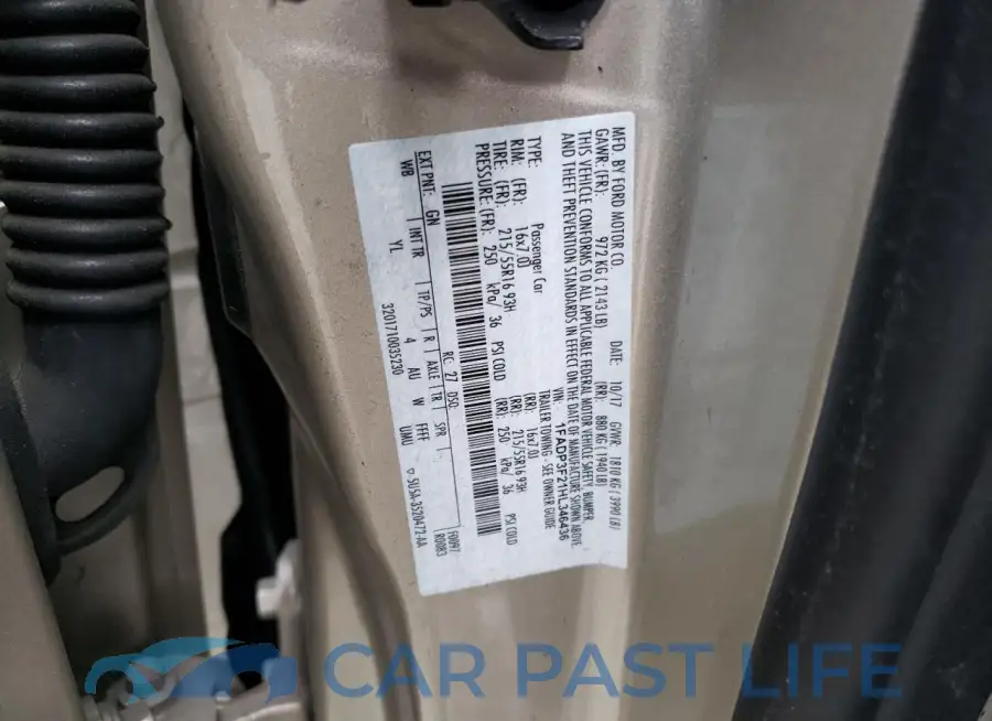 1FADP3F21HL346436# 12