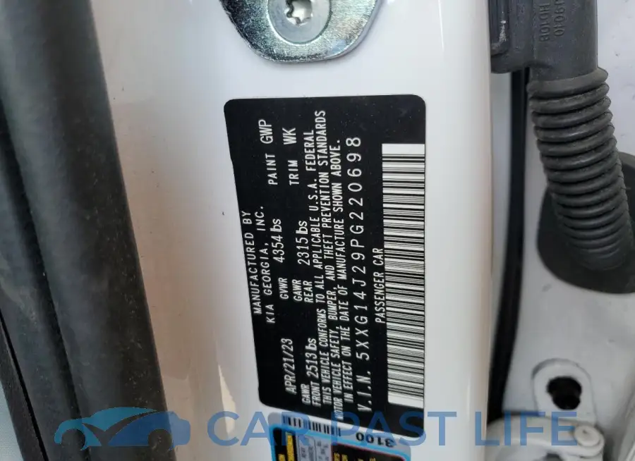 5XXG14J29PG220698# 13
