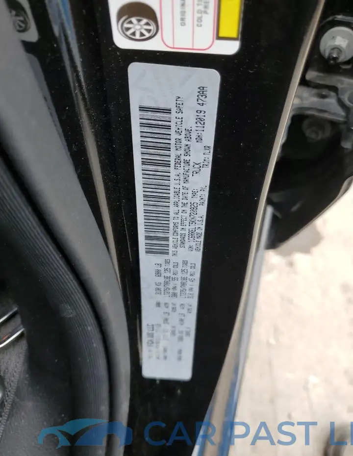 1C6RRELT5KN720925# 12