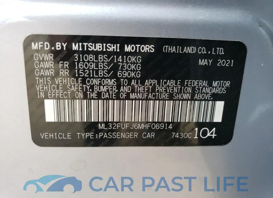 ML32FUFJ6MHF06914# 12