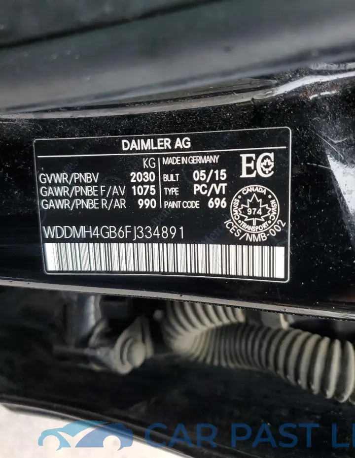 WDDMH4GB6FJ334891# 13