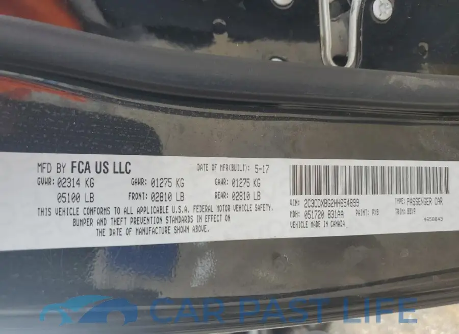 2C3CDXBG2HH654899# 13