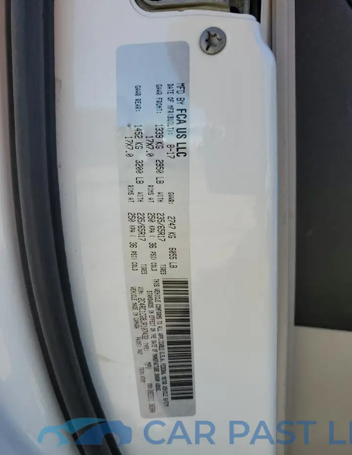 2C4RC1CG8JR107432# 13