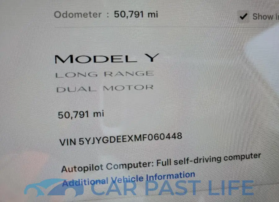 5YJYGDEEXMF060448# 9