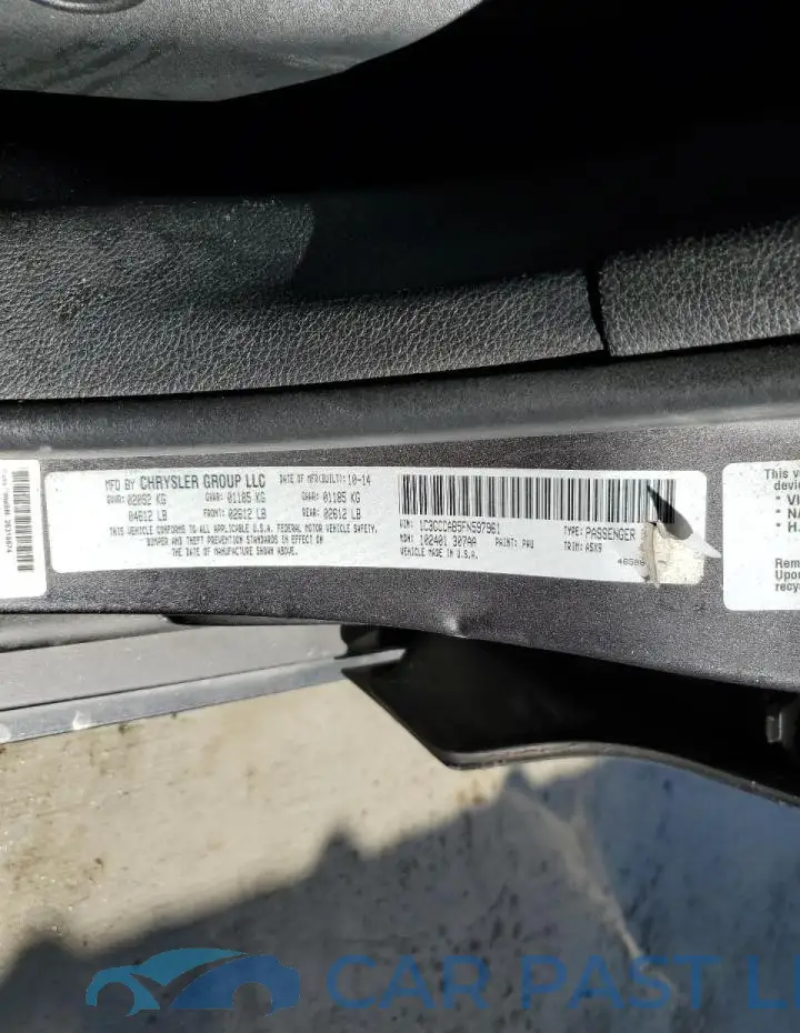 1C3CCCAB5FN597961# 12