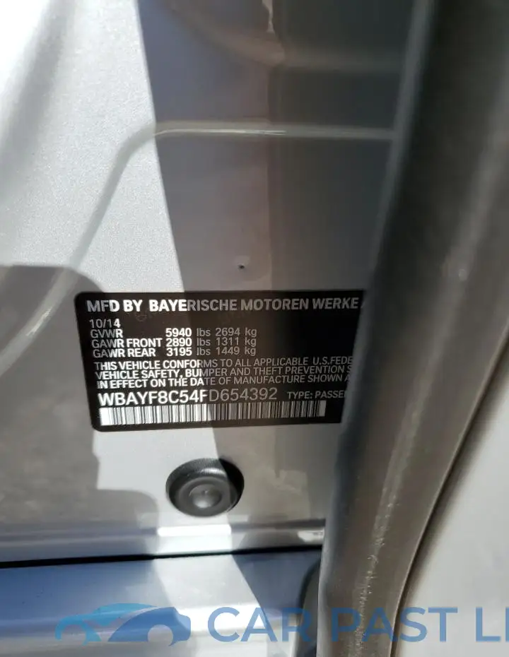 WBAYF8C54FD654392# 12