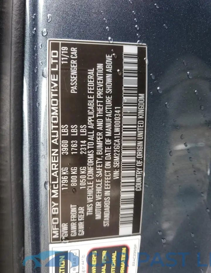 SBM22GCA1LW000341# 12