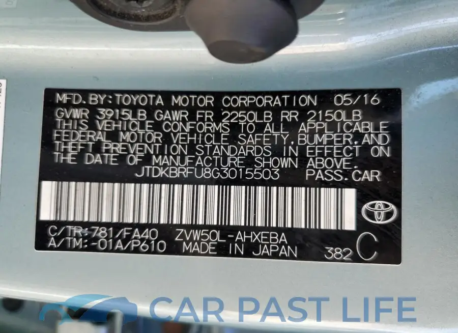 JTDKBRFU8G3015503# 12