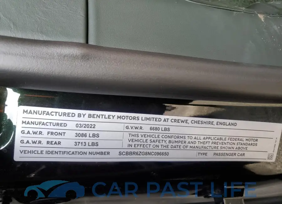 SCBBR6ZG8NC096650# 12