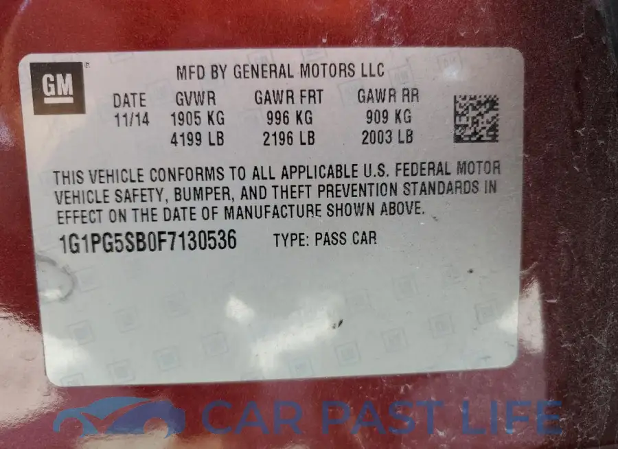 1G1PG5SB0F7130536# 13