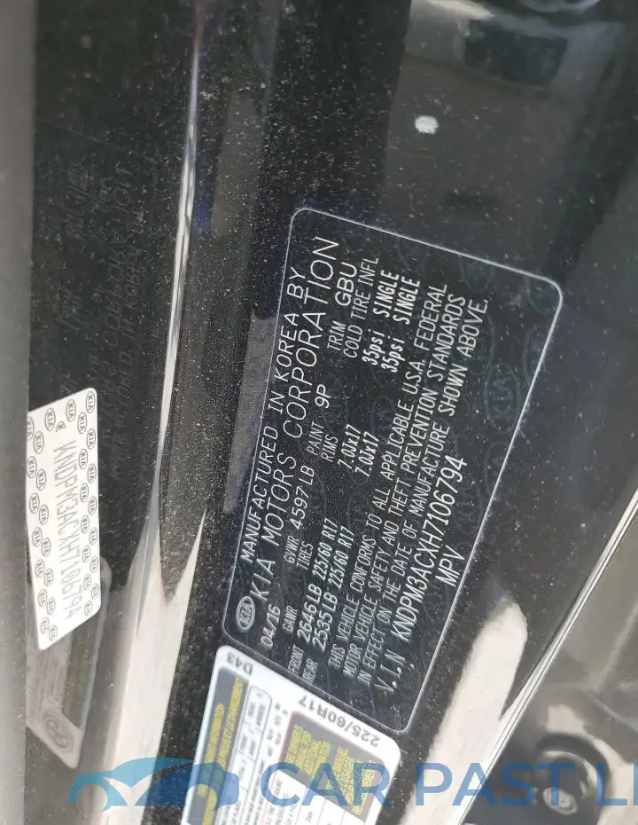 KNDPM3ACXH7106794# 13