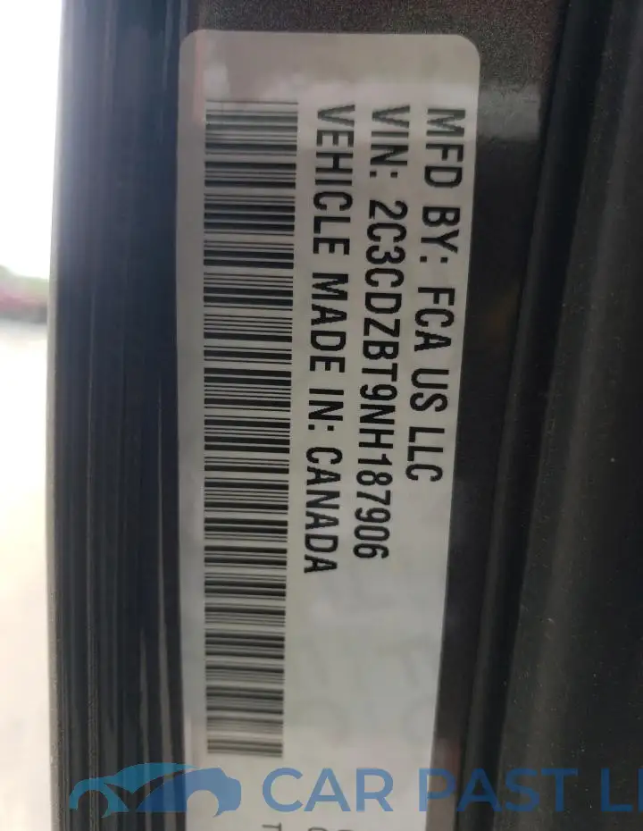 2C3CDZBT9NH187906# 13
