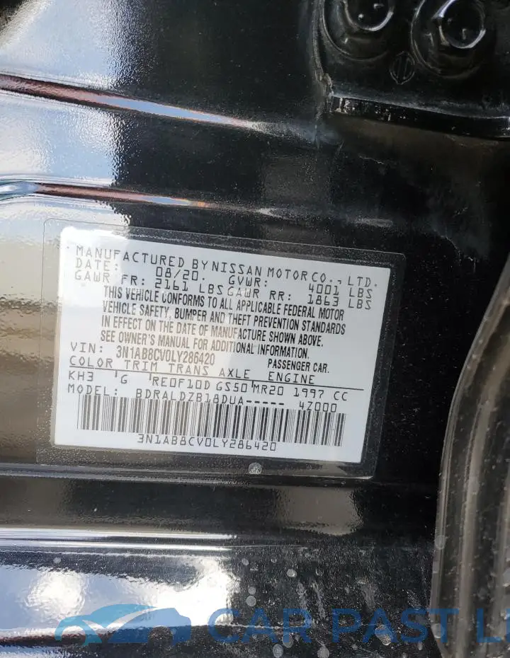 3N1AB8CV0LY286420# 12