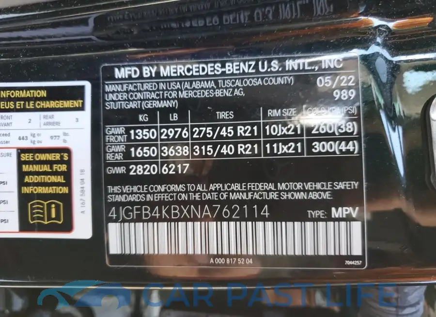 4JGFB4KBXNA762114# 13