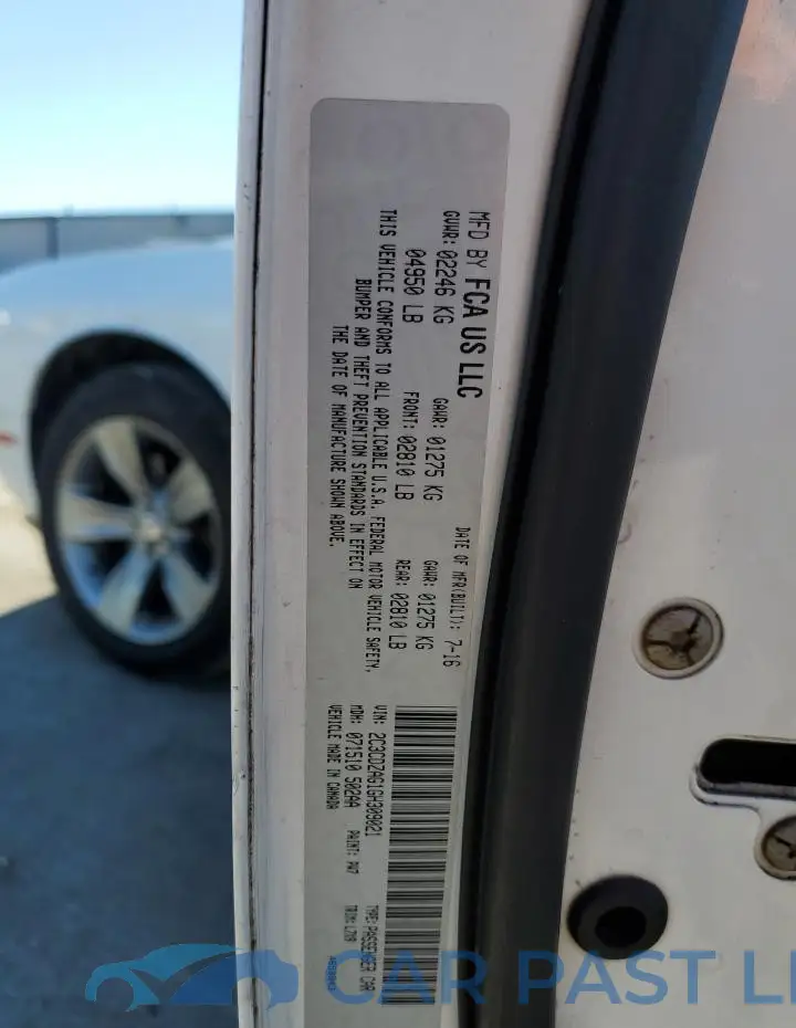 2C3CDZAG1GH309021# 13