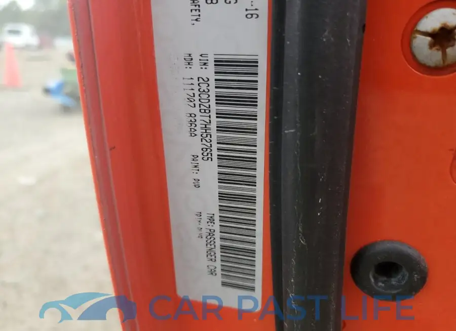 2C3CDZBT7HH527655# 13
