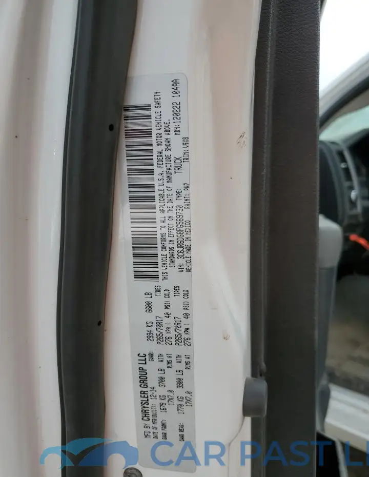 3C6JR6DG8FG569730# 12