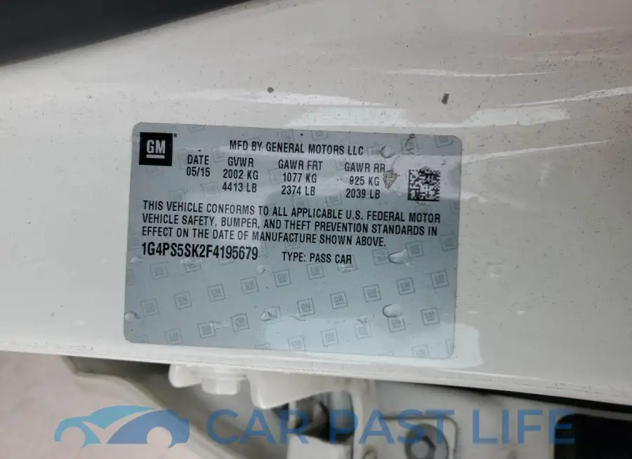 1G4PS5SK2F4195679# 12