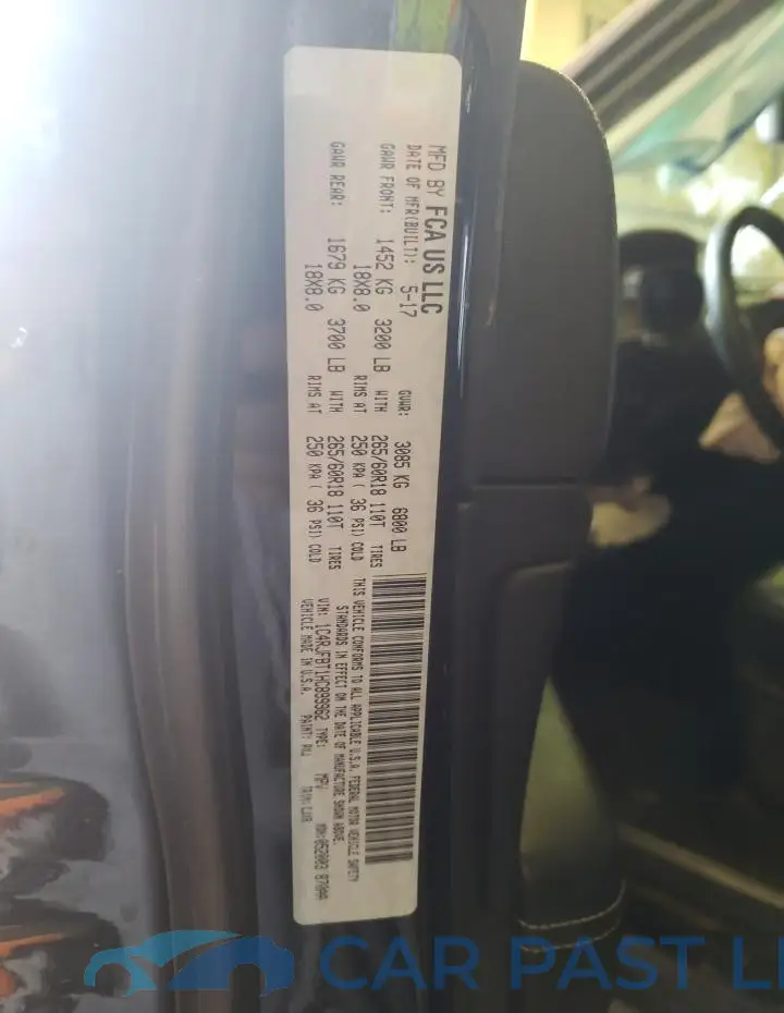 1C4RJFBT1HC899962# 13